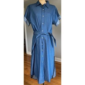 Zoe Kratzmann Button Front Shirt Verse Dress 1 or US 6-8